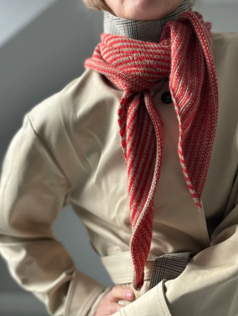 Stripy Loop Scarf