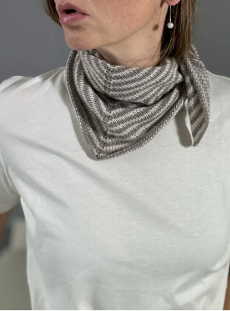 Stripy Loop Scarf